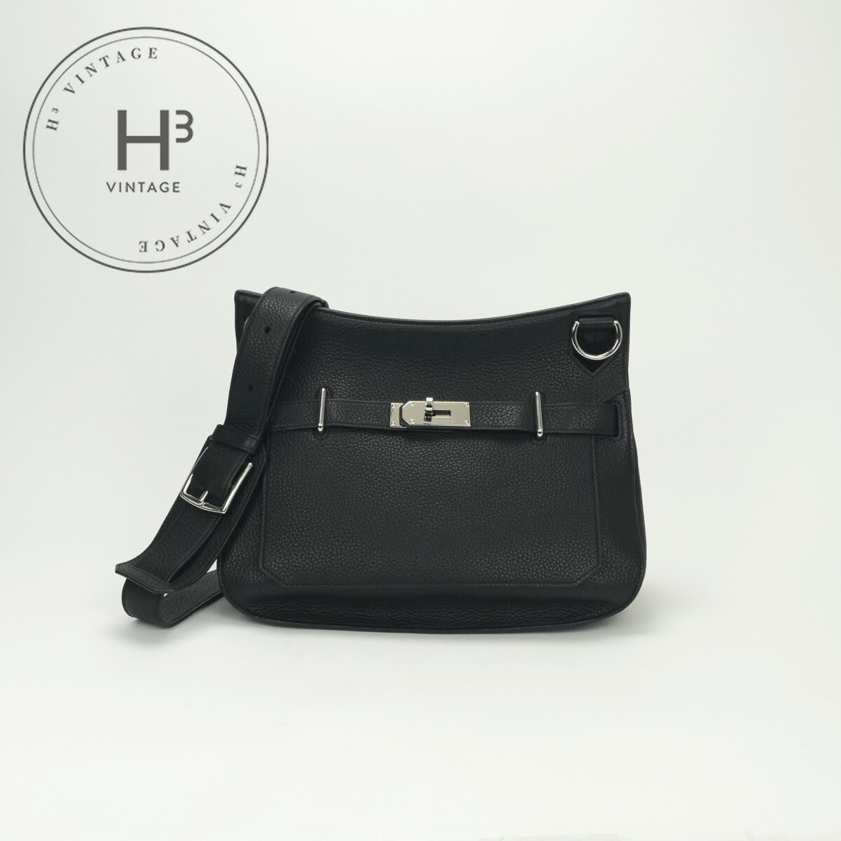 エルメス HERMES ジプシエール31 ジプシエール 31 バッグ ショルダーバッグ トリヨンクレマンス ノワール Noir ブラック Black 黒 シルバー金具
