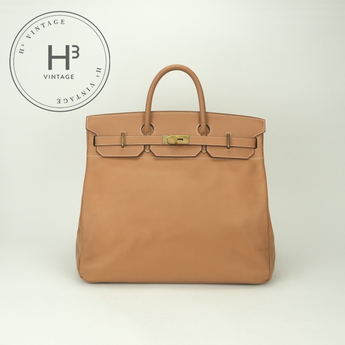 エルメス HERMES オータクロア45 オータクロア 45 バッグ トートバッグ クシュベル ゴールド Gold ブラウン Brown 茶 ゴールド金具 ハンドバッグ|H3(エイチスリー)店