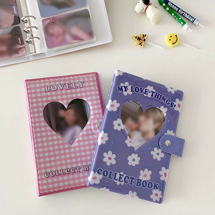 市場 ファンシーバインダー バインダー デコ リング Kpop 大容量 韓国 6穴 収納 トレカ収納 写真 トレカ ファイル 雑貨 チェキ 韓国雑貨 文具 文房具