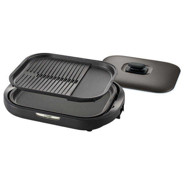 楽天市場】タイガー ホットプレート 「これ1台」 3枚プレート CRC