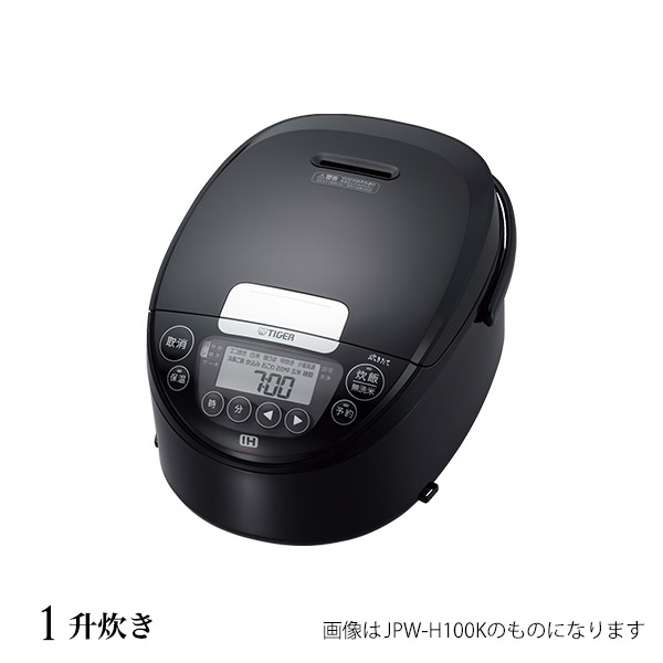 楽天市場】タイガー 圧力IH炊飯器 5.5合 JPK-H100K 遠赤3層土鍋コート 