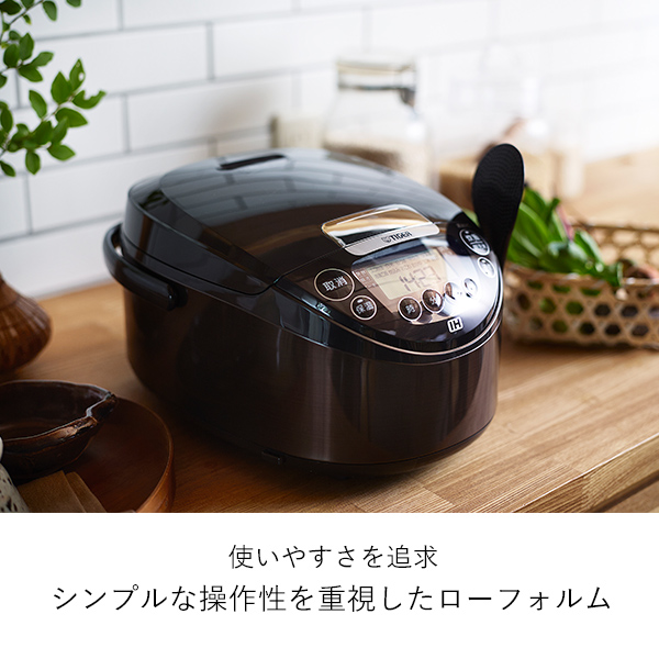 新品未開封】タイガーIH 炊飯器『炊き立て』JPW-D100-T 5.5合-