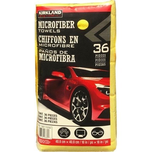 楽天市場】マイクロファイバータオル 36枚 車 車用 洗車 掃除