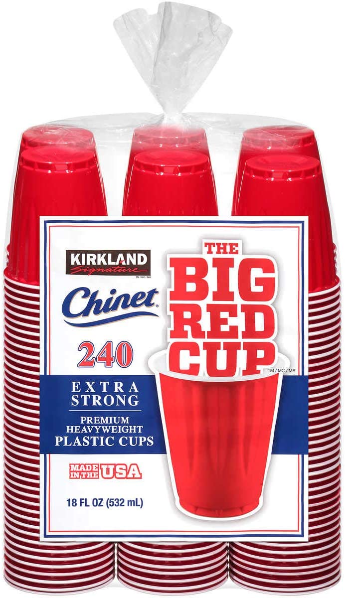 Chou Shinsaku 【送料無料】カークランド(Kirkland) 使い捨てカップ マルチ 532ml 240個入 レッドカップ プラスティック カップ 【北海道?沖縄?離島を除く】 Suuryou ha Ta-css.edu.om