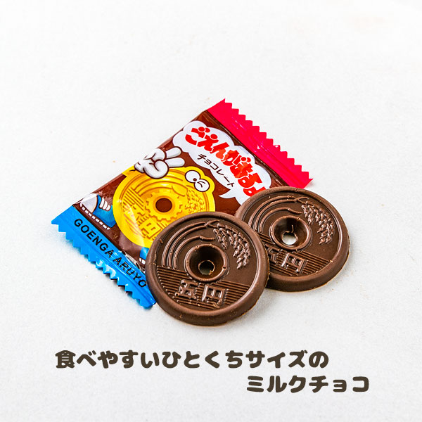 楽天市場 ごえんがあるよ 駄菓子 お菓子 おやつ チョコレート お金 個包装 保育園 遠足 配布 こども 子ども会 お子様ランチ イベント 子ども会 幼稚園 施設 運動会 遠足 行楽 夏祭り 色柄指定不可 不良対応不可 タイガーキャットプラス