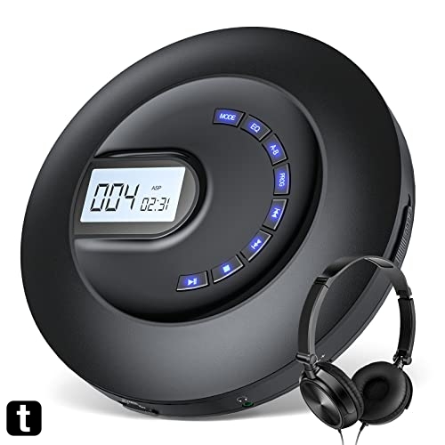 楽天市場】HOTT CDプレーヤー Bluetooth対応 ポータブル CD プレイヤー
