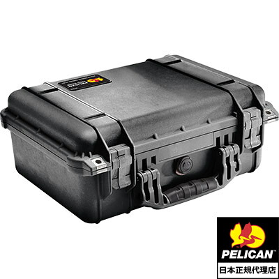 防水防塵・耐衝撃ケース#1450 /《ウレタンフォーム付　1450BK》｜アルミーファイブ店