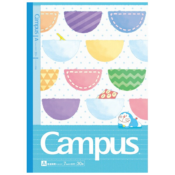 楽天市場 2月5日限定 エントリーでp14倍以上 キャンパスノート ドラえもん 文具 キャラクター ギフト 誕生日 プレゼント 景品 イベント 子ども会 幼稚園 施設 色柄指定不可 不良対応不可 こどもモール タイガーキャット