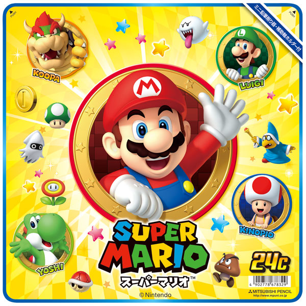 楽天市場 スーパーマリオ 缶入 24色 色鉛筆 文具 キャラクター 任天堂 ゲーム 絵画 お絵描き ぬりえ ギフト 誕生日 プレゼント 景品 イベント 子ども会 幼稚園 施設 運動会 遠足 行楽 夏祭り 色柄指定不可 こどもモール タイガーキャット