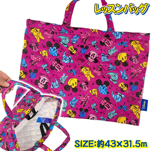 楽天市場】ディズニー 横型 レッスンバック A 12入 { 景品玩具 バッグ
