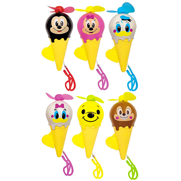 楽天市場 ディズニー アイスクリーム型エコ扇風機 Disney キャラクター ミニ扇風機 グリップ式 ハンドファン ミニファン イベント 子ども会 幼稚園 施設 運動会 遠足 行楽 夏祭り 色柄指定不可 不良対応不可 こどもモール タイガーキャット