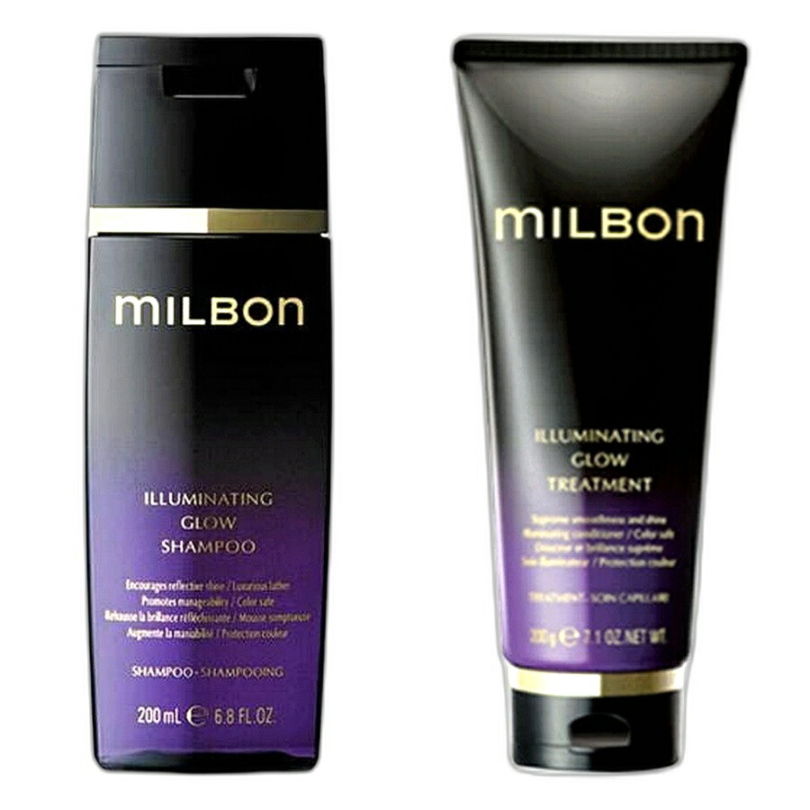 【セット】ミルボン イルミネイティング グロー シャンプー 200ｍl ＆トリートメント 200gグローバル ミルボン プレミアム ポジション 【milbon】
