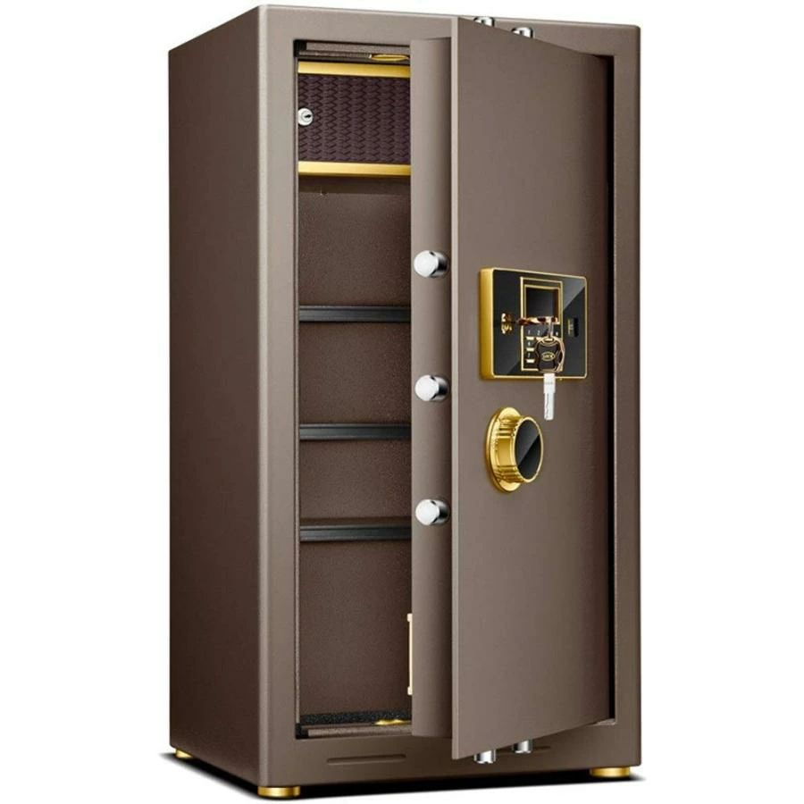 家庭用 業務用 防犯金庫 80CMハイ?ファイルのデータストレージホームオフィス金庫すべてのスチール大型宇宙電子金庫 店舗用 家庭用 (Siz｜千華ショップ