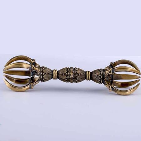 【法器】五鈷杵 ◆密教で使われる仏具・密教法具・お寺さま仏具・物の具・金剛杵 魔除け 子守り ごこ