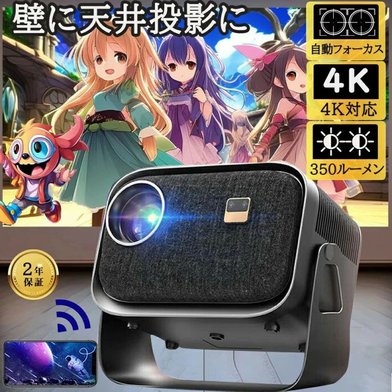小型 身寄り用 4K 自動小銃興味の中心 HIFI内藏 上昇限度投掛ける 180°回転させる Netflix Android TV 1080P