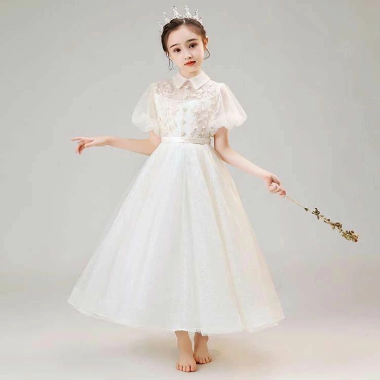レース ドレス 子供　発表会　結婚式　子ども　レースワンピース　 お呼ばれ/ピアノ演奏会 子供ドレス ドレス　子供　女の子 結婚式 発