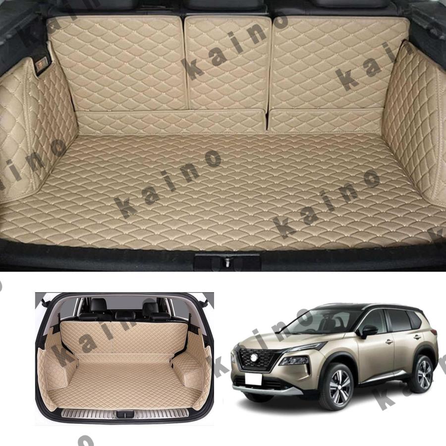 カスタム に当て嵌める日産ニッサン エクストレイル X-Trail T33 2022年7月?付け届け 車のブート引っ敷き 専用心積もり車のブート引っ敷き 3D盛りだくさん河馬