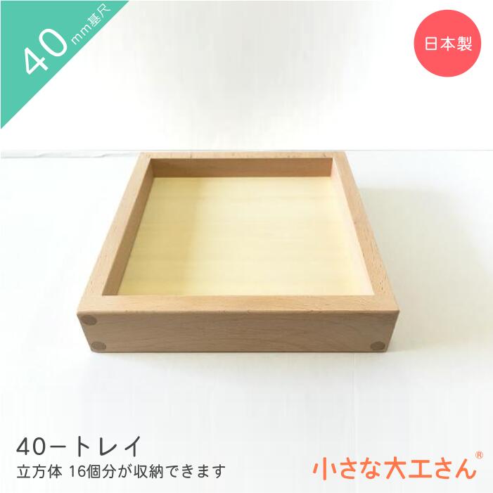 楽天市場】小さな大工さん 40mm基尺 40-7-H 収納箱 立方体が50個