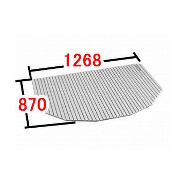 楽天市場】風呂ふた 1150用巻ふた BL-SC75113 浴槽サイズ75×115cm用