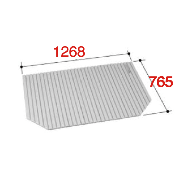 楽天市場】風呂ふた 1150用巻ふた BL-SC75113 浴槽サイズ75×115cm用