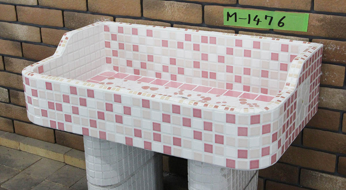 楽天市場】【P5倍+5%OFFｸｰﾎﾟﾝ 12/4〜11】ガーデンシンク タイル 流し台