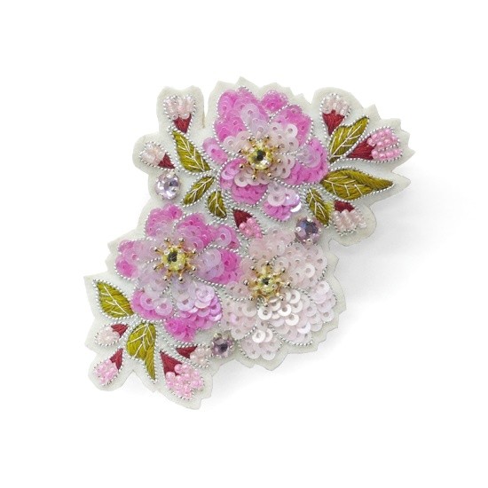 楽天市場】「黒柳徹子×田川啓二」トットちゃんのブローチ ビーズ刺繍