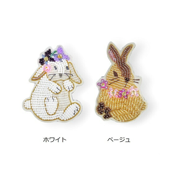 刺繍ブローチ　専用商品 楽天市場】「黒柳徹子×田川啓二」トットちゃんのブローチ ビーズ刺繍