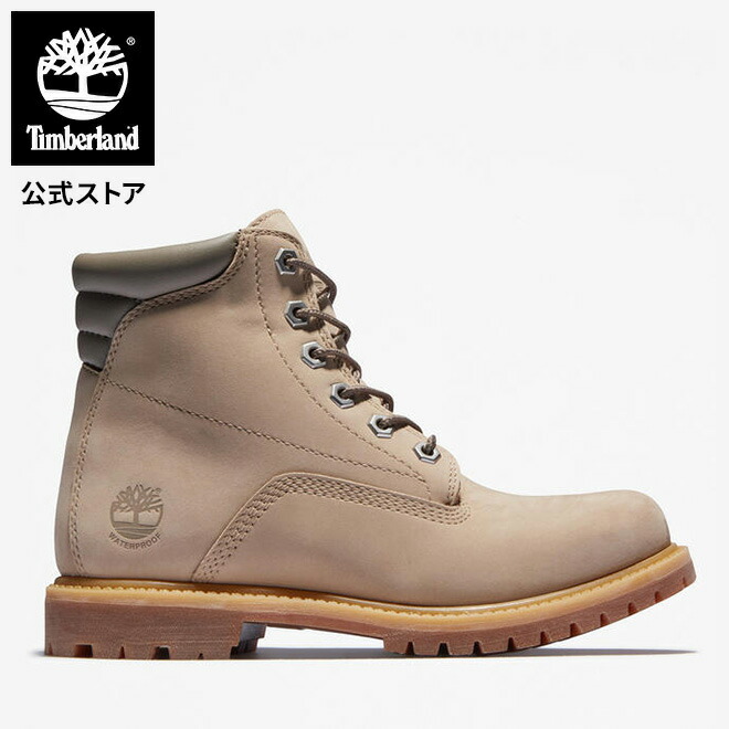 【楽天市場】【公式】ティンバーランド Timberland アウトレット レディース ウォータービル 6インチ ウォータープルーフ ブーツ - ブラックA17VM  : ティンバーランド公式ショップ