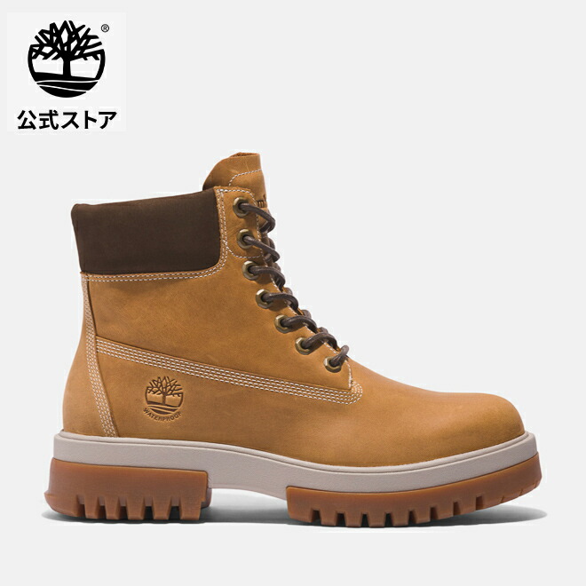 Timberland 防水 ブーツ 茶色 Timberland ブーツ ティンバーランド ARBOR ROAD 6INCH