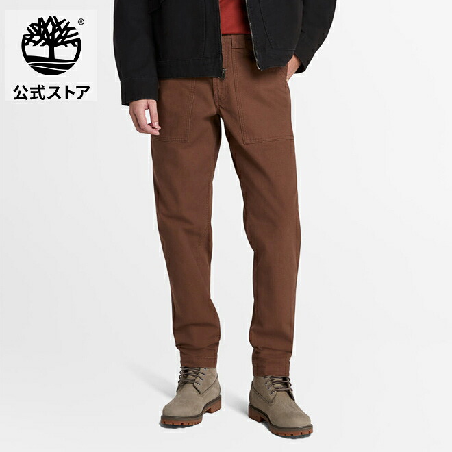 【公式】ティンバーランド Timberland ウォッシュド キャンバス ファティーグ パンツ メンズ