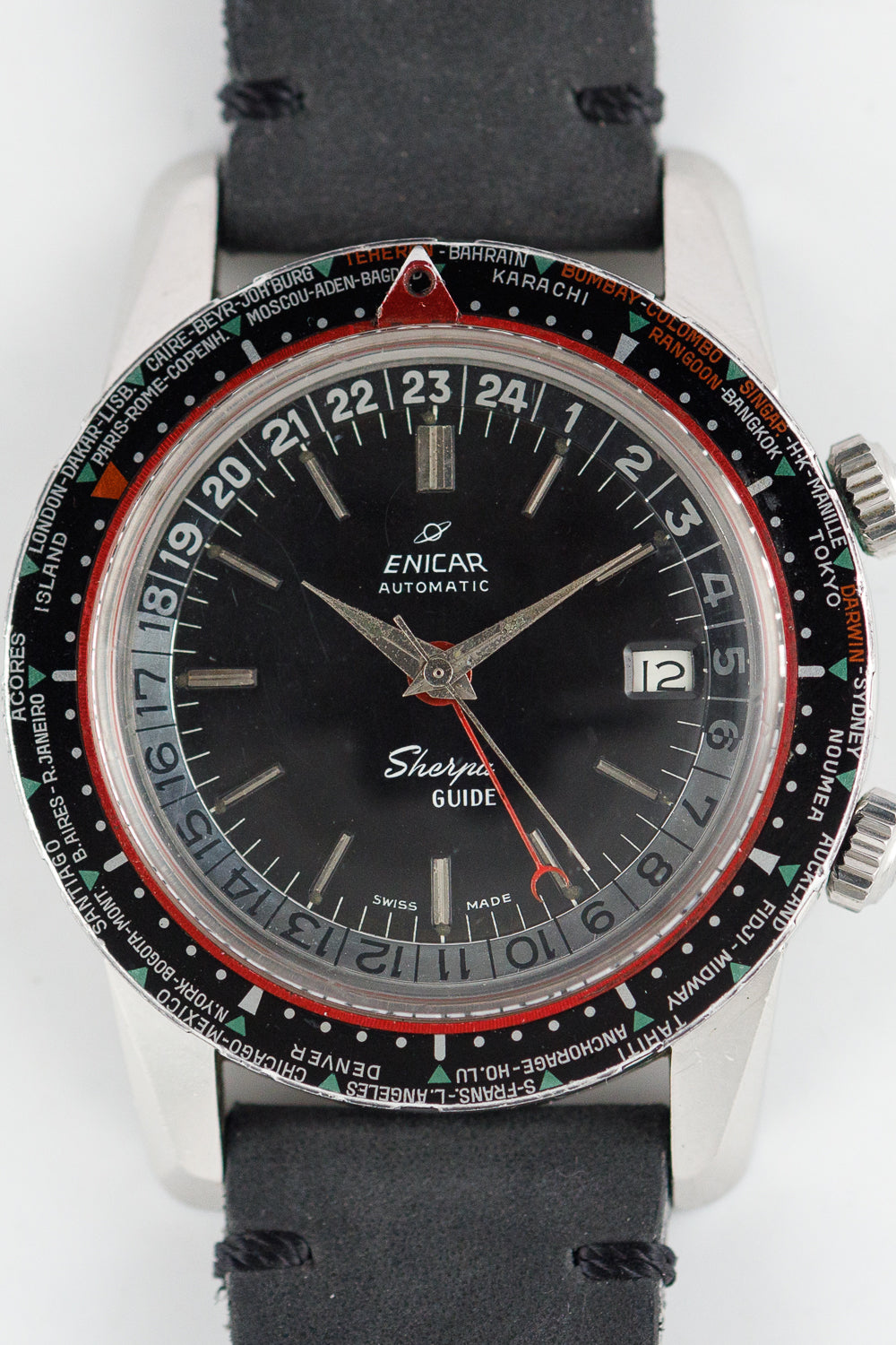 楽天市場】【送料・代引き手数料無料】ENICAR 自動巻 3168-50-318