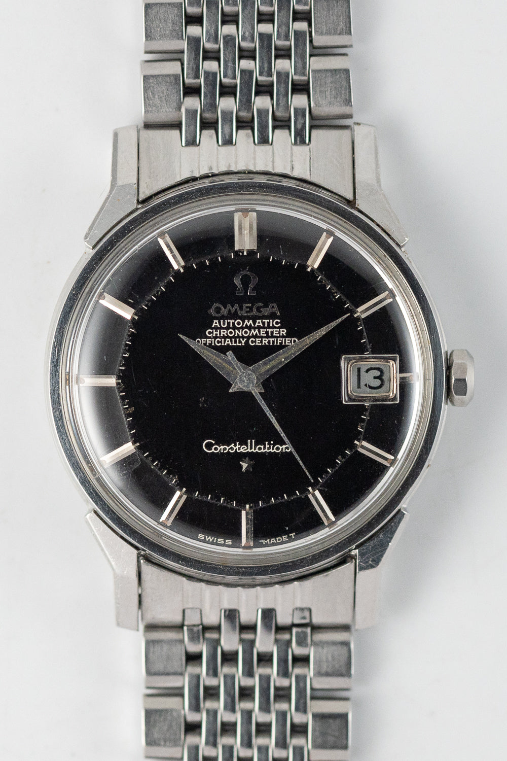 OMEGA Constellation Ref.168.005 Glossy Black Gilt Dial【自動巻き】【ヴィンテージ時計】 305,910円
