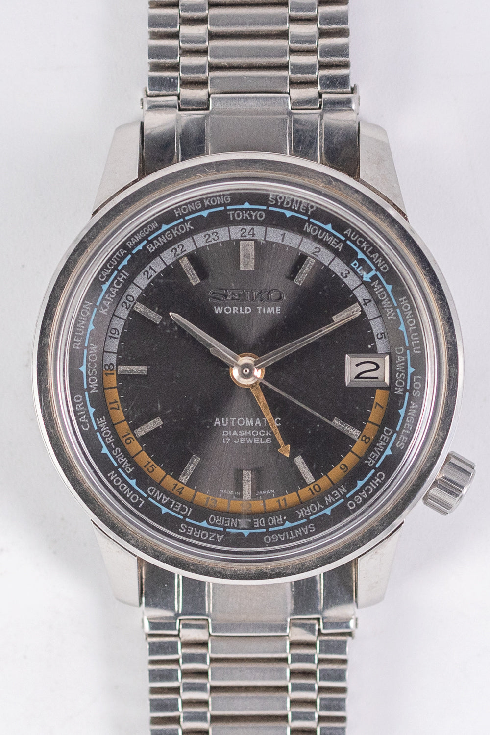 セイコーワールドタイム オリンピックヴィンテージ6217-7000自動巻き腕時計 SEIKO（セイコー） 【SEIKO】セイコー ワールドタイム 東京