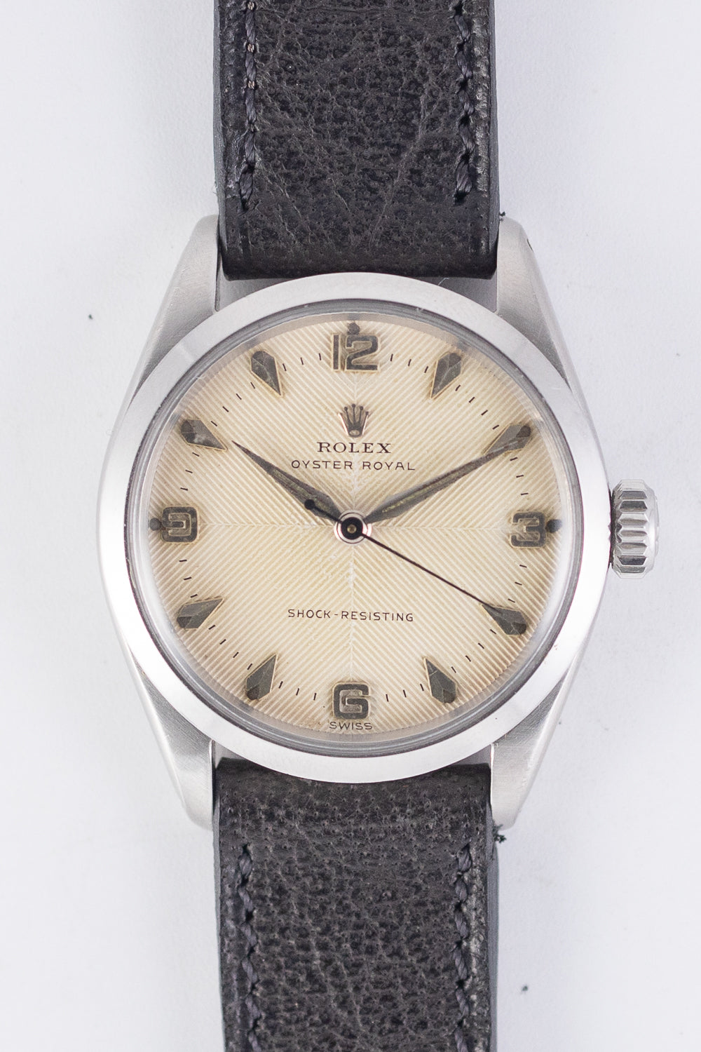 ROLEX OYSTER ROYAL Ref.6444 Herringbone Dial【手巻き】【ヴィンテージ時計】