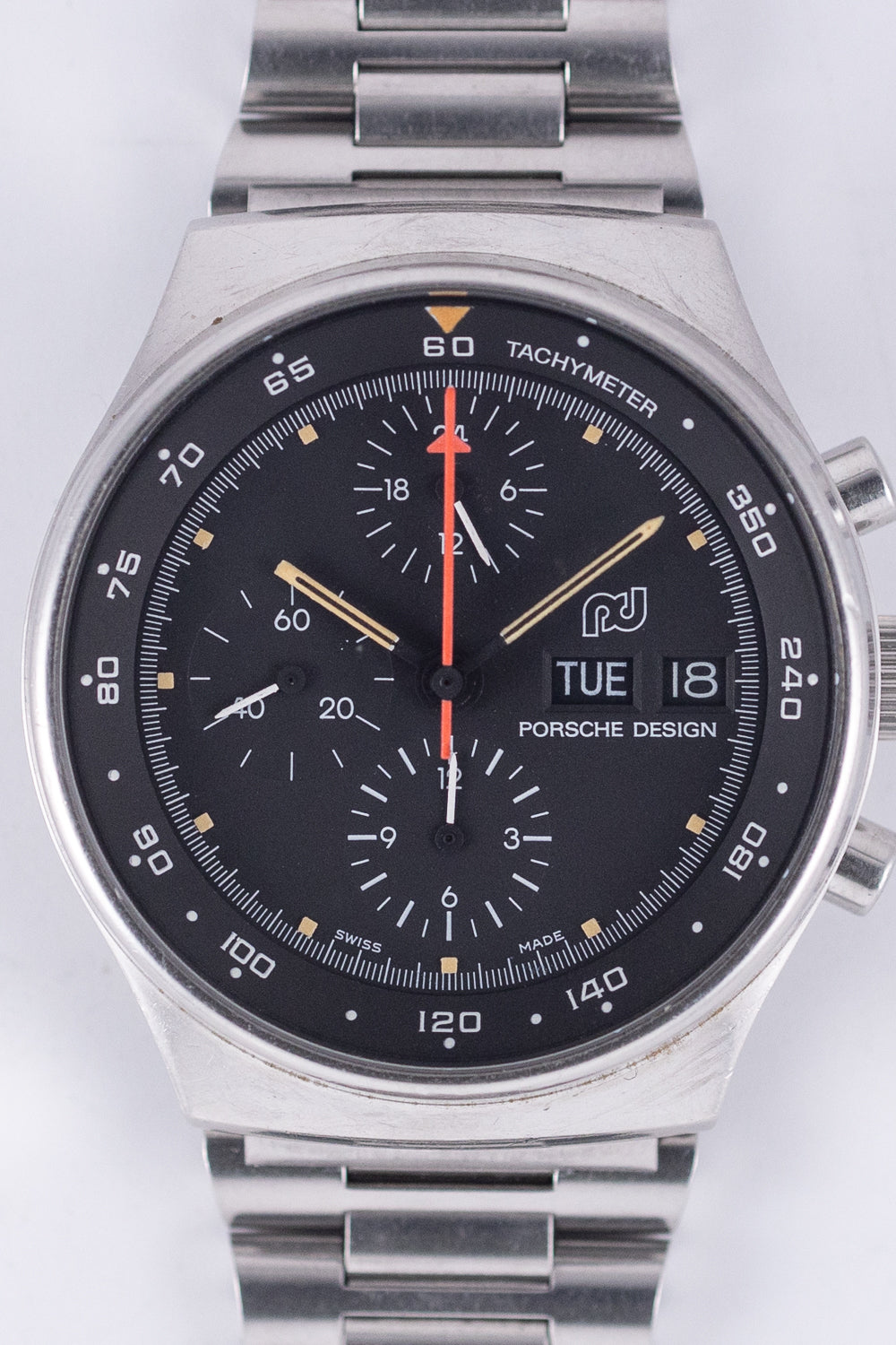 Porsche Design By Orfina Chronograph PD01 Ref.7176S with BOX【ヴィンテージ時計】