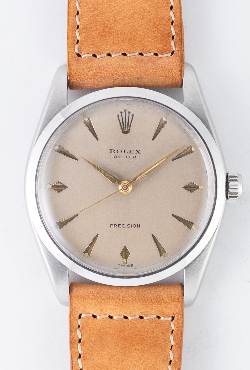 ROLEX BIG OYSTER Ref.6424 Debossed Long Coronet【手巻き】【ヴィンテージ時計】