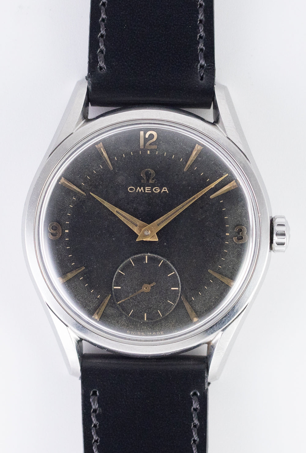 OMEGA Cal.267 Black Gilt Dial Ref.2891【手巻き】【ヴィンテージ時計】