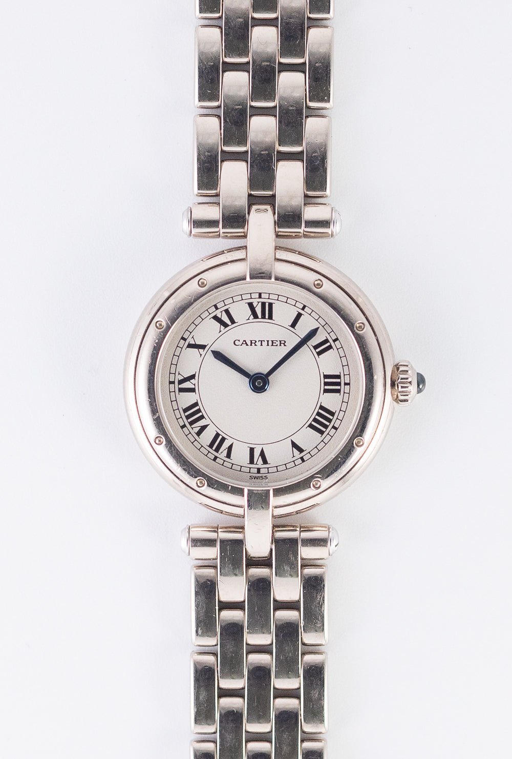 CARTIER SM PANTHERE 18K White Gold Ref.3057921【クオーツ】【ヴィンテージ時計】|TIMEANAGRAM
