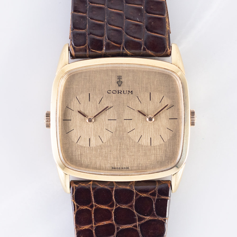 CORUM Dual Time Cal.2442 Ref.16500【手巻き】【ヴィンテージ時計】