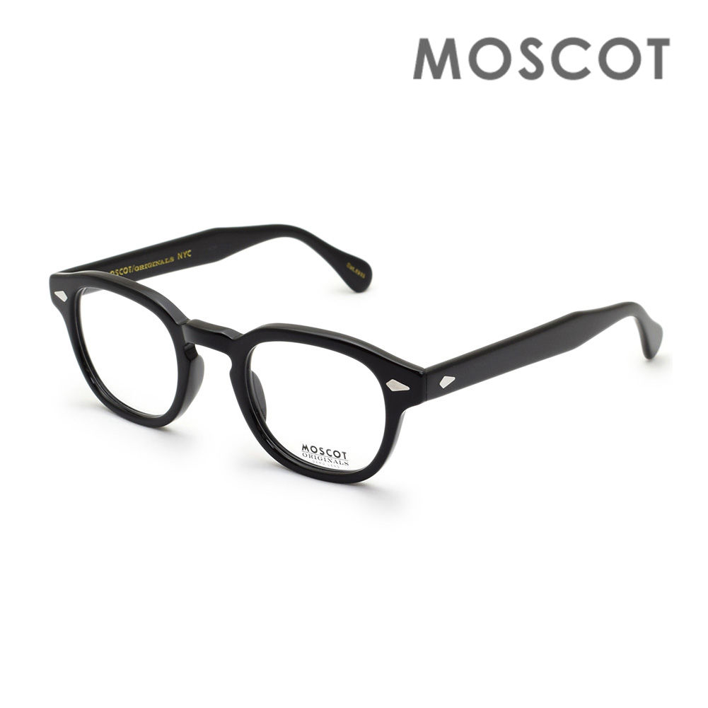 MOSCOT モスコット LEMTOSH OR-LEM-O46240200-01 BLACK サイズ46 眼鏡 フレーム メンズ レディース 【送料無料(※北海道・沖縄は配送不可)】|タイムクラブ セレクト