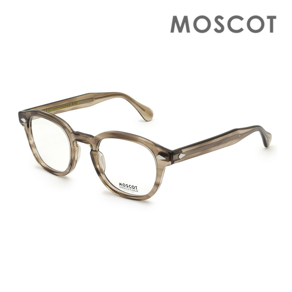 MOSCOT モスコット LEMTOSH LEM-O49240225-01 BROWN ASH サイズ49 眼鏡 フレーム のみ メンズ レディース 【送料無料(※北海道・沖縄は配送不可)】|タイムクラブ セレクト