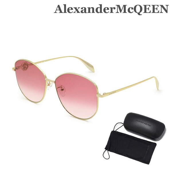 【国内正規品】 アレキサンダーマックイーン サングラス AM0288S 004 レディース Alexander McQueen 【送料無料（※北海道・沖縄は配送不可）】｜タイムクラブ セレクト