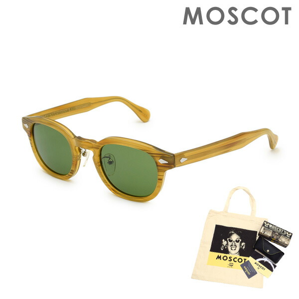 最安挑戦！ MOSCOT モスコット LEMTOSH SUN MP LEA020846AC04 BLONDE