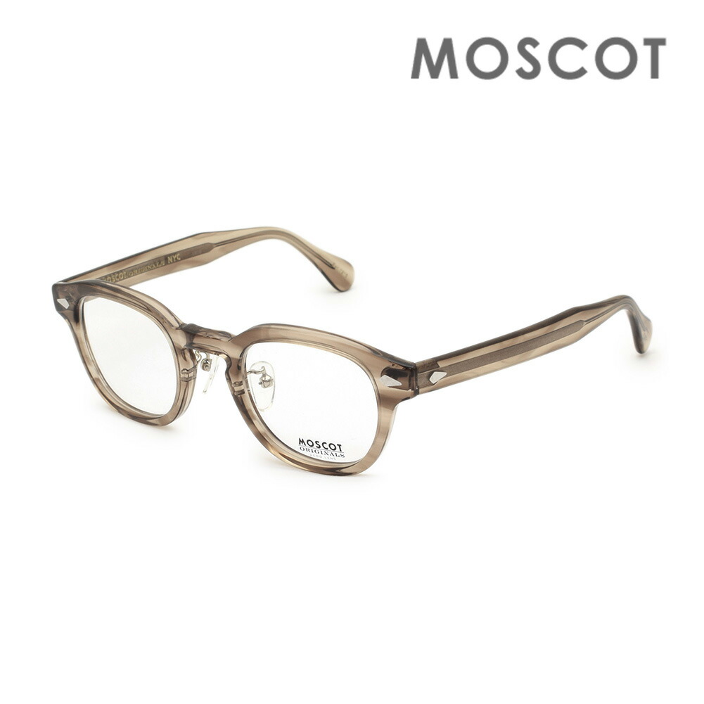 MOSCOT モスコット LEMTOSH MP LEMA-O46240225-01 BROWN ASH サイズ46 ノーズパッド 眼鏡 フレーム のみ メンズ レディース 【送料無料(※北海道・沖縄は配送不可)】|タイムクラブ セレクト