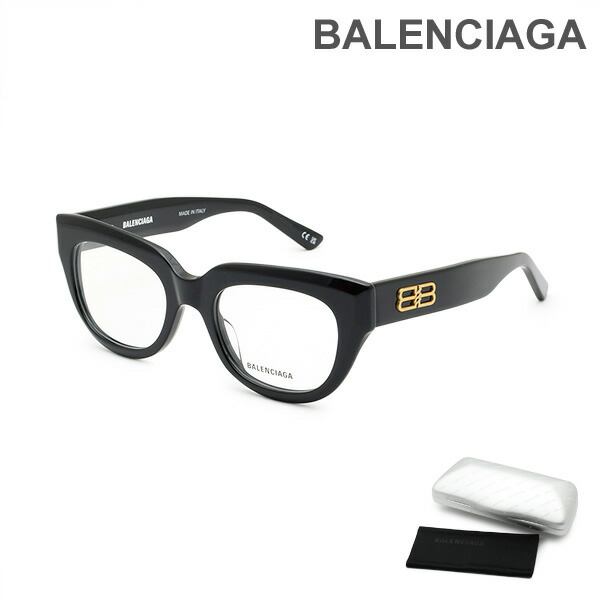 BALENCIAGA BB リムレス メガネ 【関税込】 関税込み】Balenciaga ブラック リムレス メガネ (BALENCIAGA