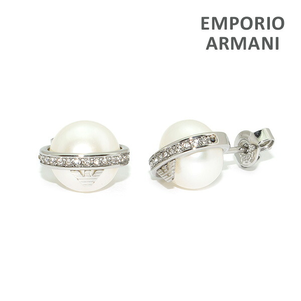 エンポリオ アルマーニ ピアス EGS2839040 シルバー EMPORIO ARMANI アクセサリー レディース【送料無料（※北海道・沖縄は配送不可）】｜タイムクラブ セレクト