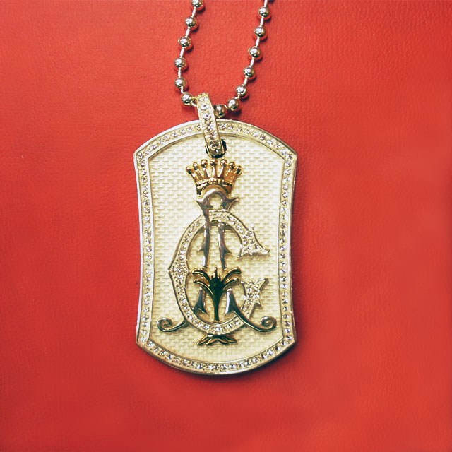 Christian Audigier クリスチャンオードジェー LOGO DOGTAG-CZ ドッグタグ P007 人気ショップ