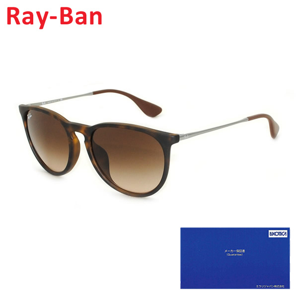  【国内正規品】 RayBan Ray-Ban （レイバン） サングラス RB4171F-865/13-54 ERICA エリカ フルフィット メンズ レディース 
