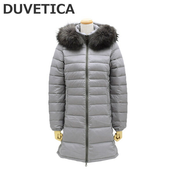【美品】DUVETICA Adhara ダウンジャケット　ラクーンファー 美品☆デュベティカ アダラ ラクーンファー ダウンジャケット