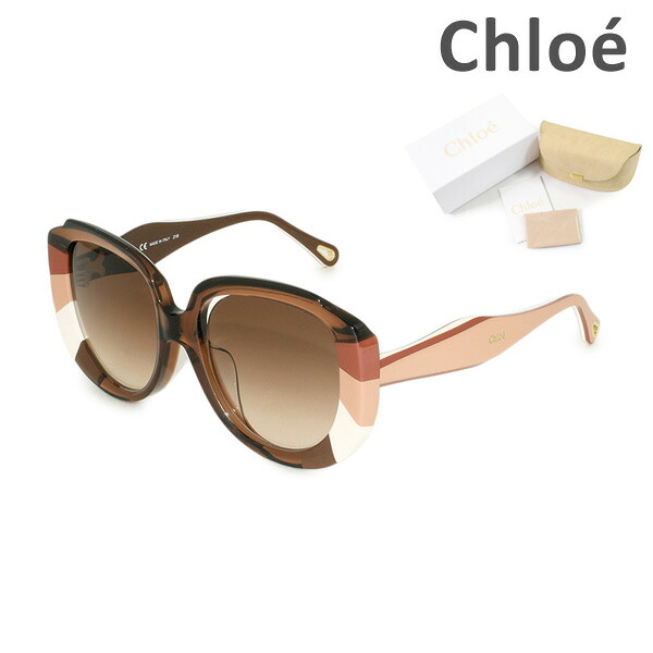 在庫処分【国内正規品】 Chloe (クロエ) サングラス CE748SA-254 アジアンフィット レディース UVカット ブランド 【送料無料(※北海道・沖縄は配送不可)】|タイムクラブ セレクト